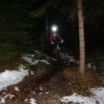 Thompson am Schneetrail