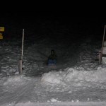 Markus am Zipflbob bei der Birgitzer Alm