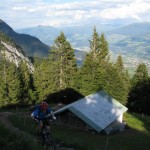 Lukas quält sich zur Vintlalm